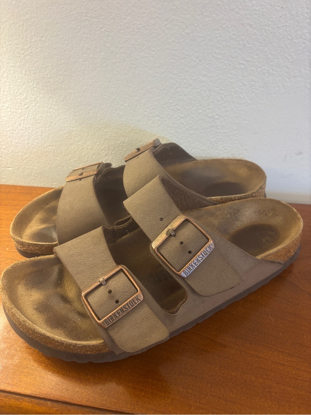 Birkenstock Arizona Sandals Brown Suede Unisex W7/M5
